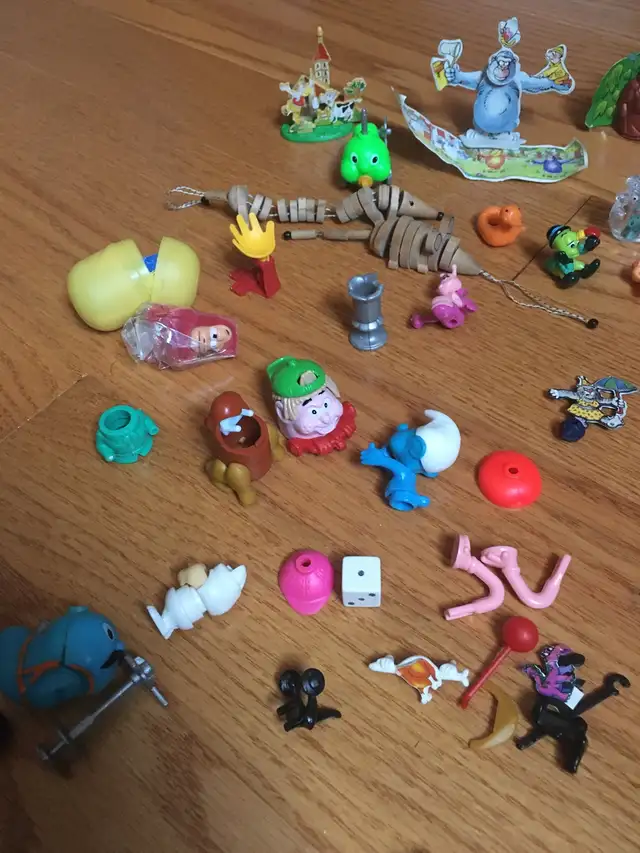 Vintage kinder surprise kids toys from the 90s and 2000s | Toys