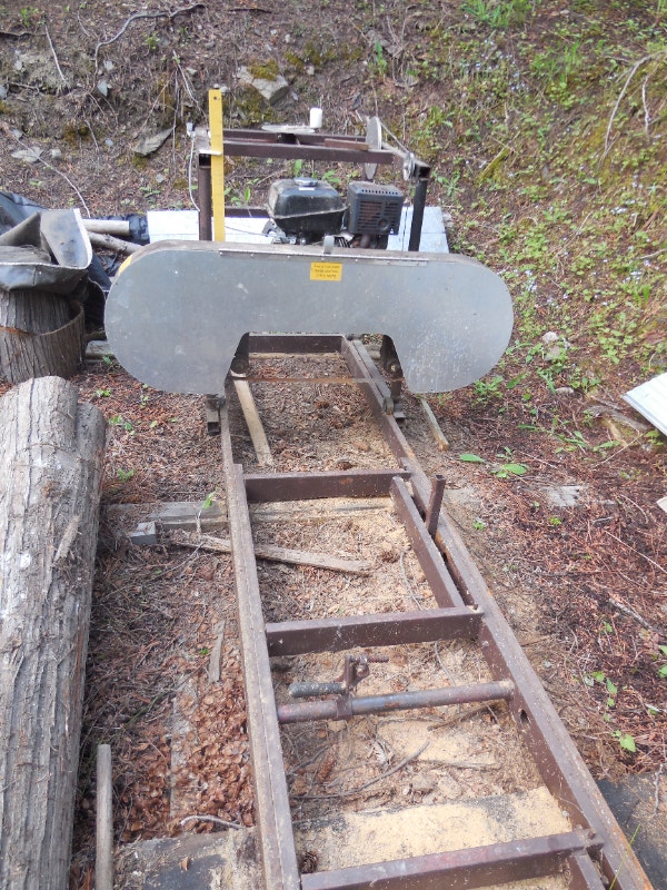 SMALL SAWMILL BANDSAW Power Tools Kamloops Kijiji