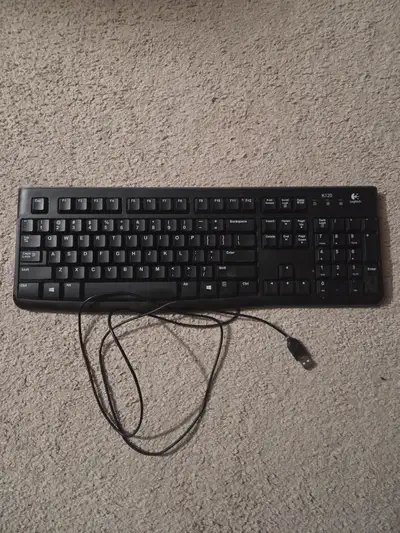 Logitech K120 Wired USB Keyboard, View more