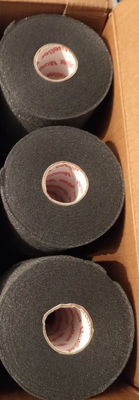 Foam underwrap/prewrap tape (3 for $8)