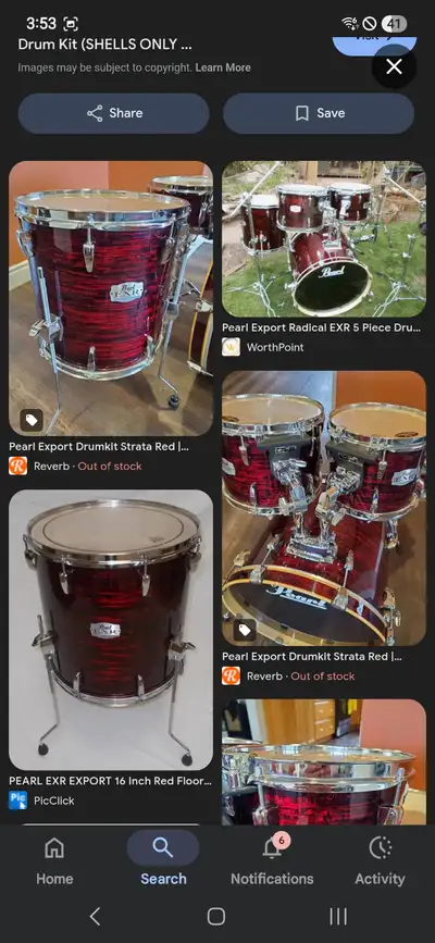 Pearl drums, View more