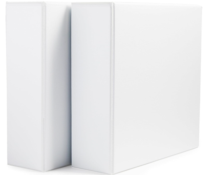 Lot of NEW UNUSED 3 inch D-ring binders & NEW Binder Carry Case, View more