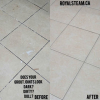 Tile&Grout (Make Old Grout look like new,Clean) 