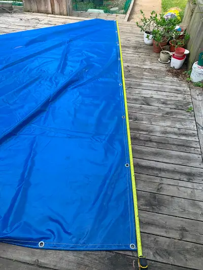 Bâche bleue en PVC haute qualité, View more