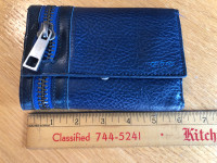 Matt & Nat Blue Vegan Leather Wallet