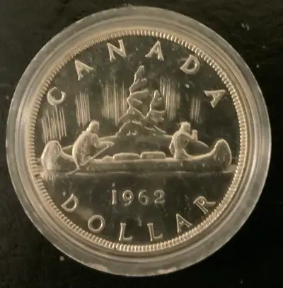 26 PL Canadian Silver Dollar coins for sale. All the coins are in the photos. Selling as 1 lot. No s...