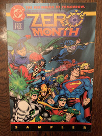 DC Comics Zero Month 1994 “ The Beginning Of Tomorrow”