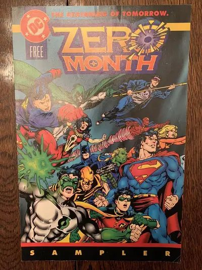 DC Comics Zero Month 1994 “ The Beginning Of Tomorrow”, View more