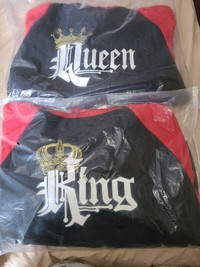 King and Queen  hoodie sets