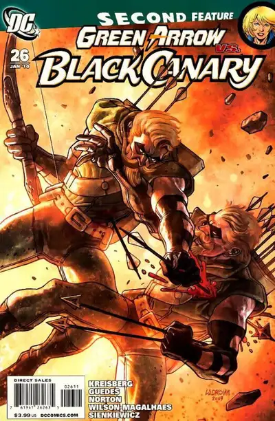 ++Green Arrow / Black Canary (2007-2010), issues: 7-10 ... $2.50 each (7: 1st appearance Dodger) 15...