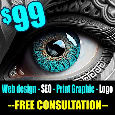 Website Design Web Designer Graphic SEO Logo Flyer Calgary, View more