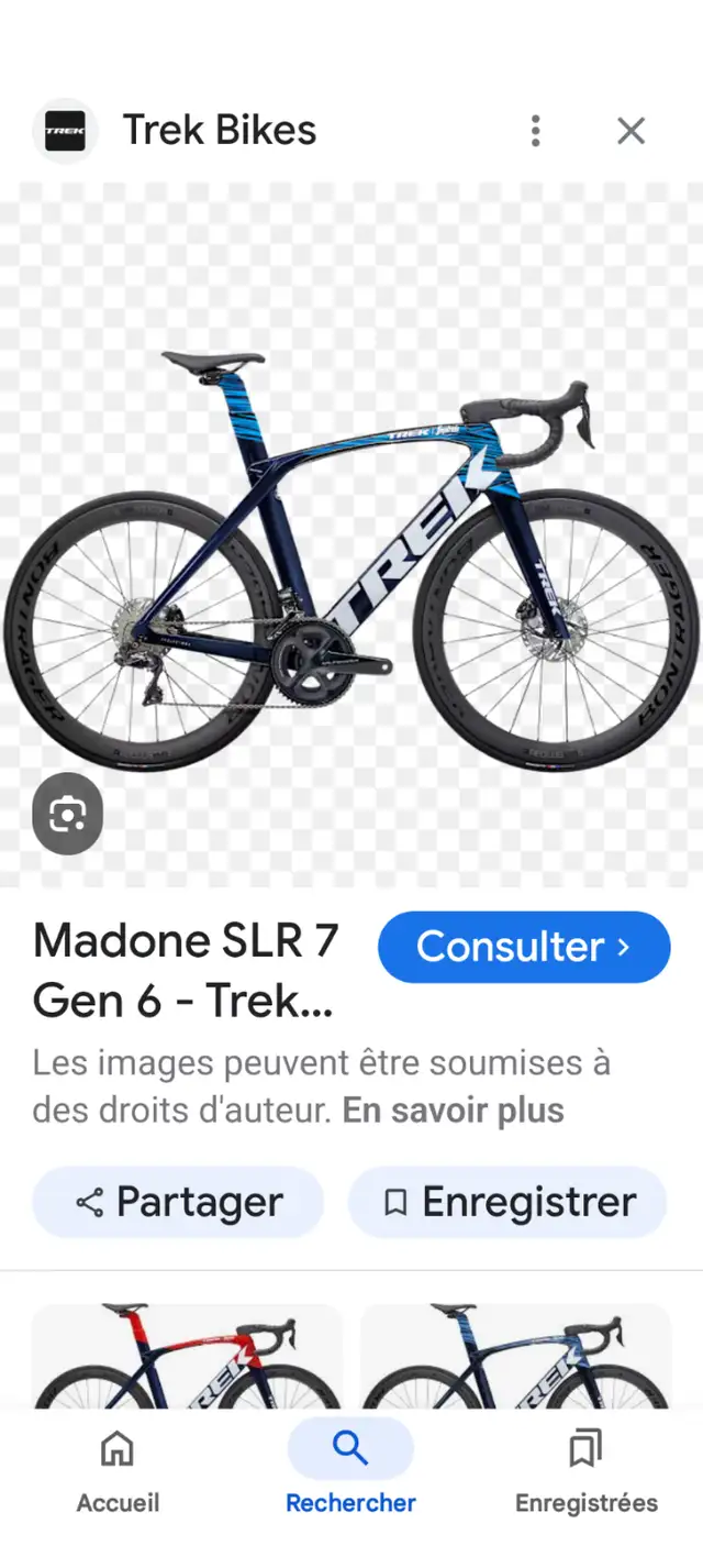 Trek Madone Slr 7 Gen 6 road bike 56 cm56 cm63006662008705123