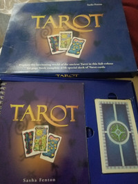 Tarot Cards and Book by Sasha Fenton