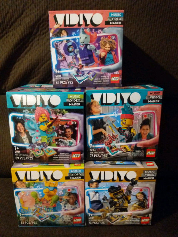 New Lego Vidiyo 43103 43105 43106 43107 43110 Free Delivery in Toys & Games in Winnipeg