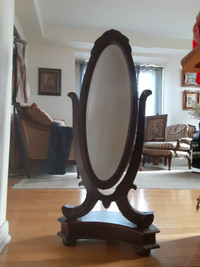 oval magic mirror