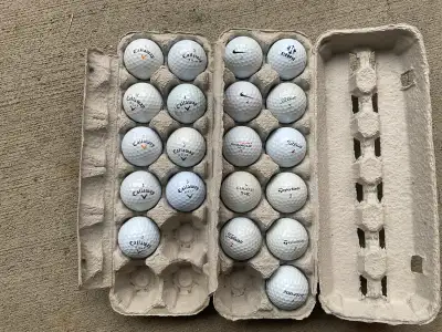 20 Golf balls. Like New!