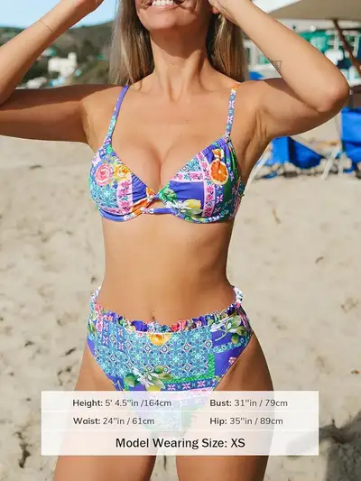 New CUPSHE Women Swimsuit Bikini Set -S, View more