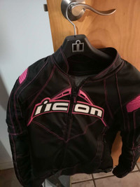 Icon motorcycle jacket womens