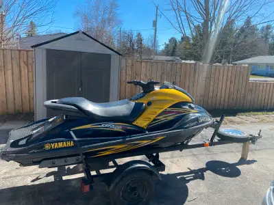 2006 Yamaha waverunner GP1300R with trailer New battery 98hours on machine All original Trailer come...