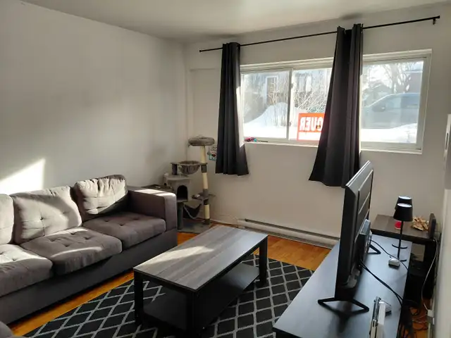 Vieux Longueuil - 01 avril 2026 - 3 1/2 propre au demi sous-sol