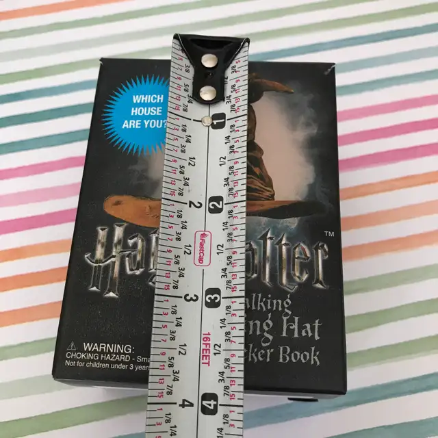 Mini Harry Potter Talking Sorting Hat & Elder Wand HP in Toys & Games in Ottawa - Image 9