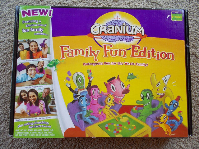 Cranium "Family Fun" Edition-new...contents still sealed in Toys & Games in London