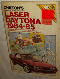 Chilton's Laser DAYTONA 84-85 Repair Manual