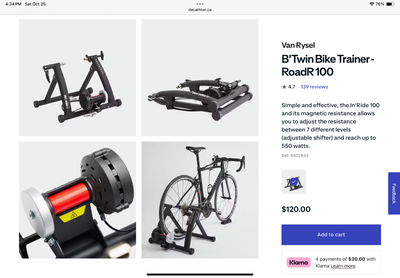 Bike trainer, View more