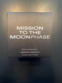 Swatch X Omega Mission To The MOONPHASE (Snoopy, Black)