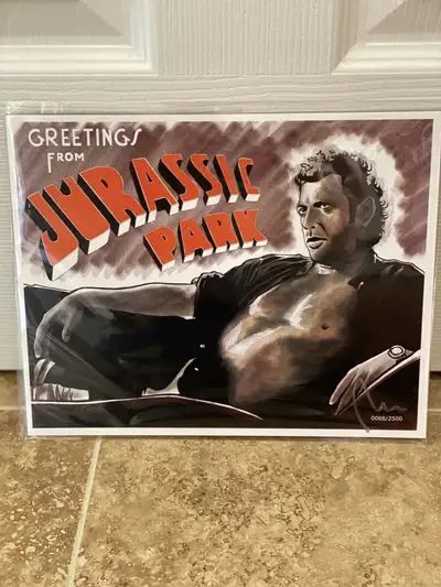 Brand new in protective sleeve. Never removed. Guaranteed mint condition. This 8” x 10” signed print...