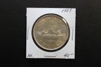 Canada,    1937    Silver- Dollar