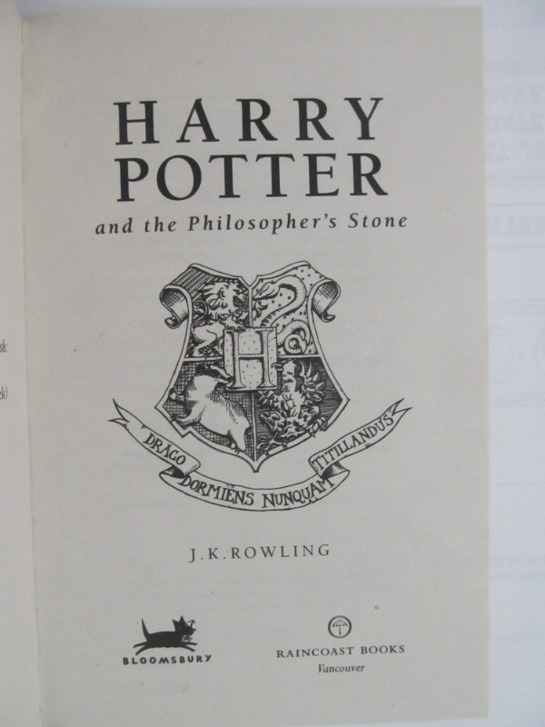 HARRY POTTER AND THE PHILOSOPHER’S STONE – 2000 SC in Children & Young Adult in City of Halifax - Image 2