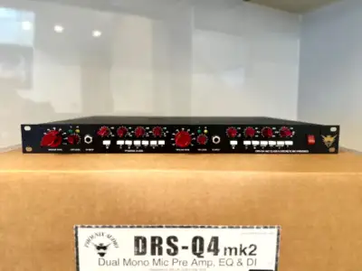 Phoenix Audio Mic Pre Amp with EQs ( DRS-Q4 Mk2 Edition), View more