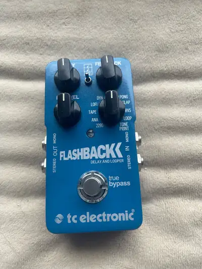 TC Electronic Flashback Delay and looper pedal, View more