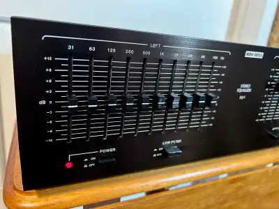AUDIO REFLEX EQ1 Ten Band Equalizer (~1990), View more