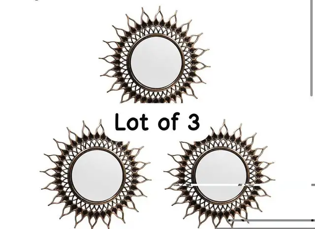 Vintage Gold Mirrors for Wall in Home Décor & Accents in Mississauga / Peel Region - Image 6