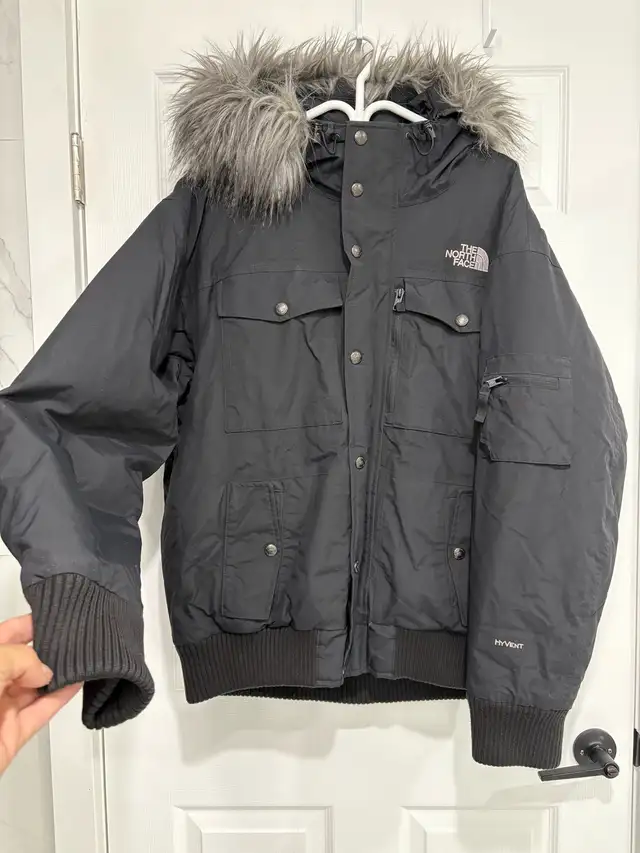 North Face Hyvent  winter coat LARGE in Other in City of Montréal - Image 3