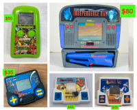 Various  Tiger Electronics Vintage Handheld Games