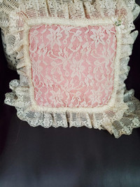 Beautiful lace pillow