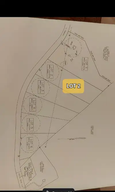 5.2 acre lot located on beautiful Pomquet Harbour. 250 ft of water frontage. Partially cleated.