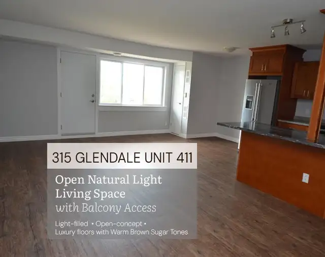 RENOED 2-BED w Balcony Avail Apr - 315 Glendale