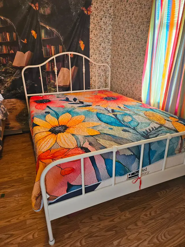 Queen Bed and Two night stand in Beds & Mattresses in Charlottetown - Image 4