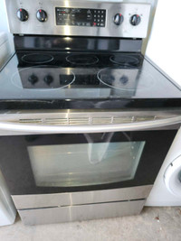 Samsung Glass Top Stainless Steel Stove 