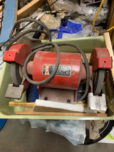 Ashland bench grinder model 1782, View more