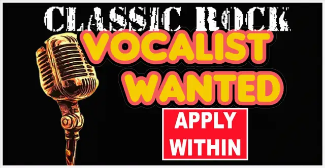 Classic Rock Cover Band Looking for Lead Vocalist