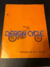 DESIGN CYCLE CUSTOM MOTROCYCLE BUILDERS CATALOG #M0304