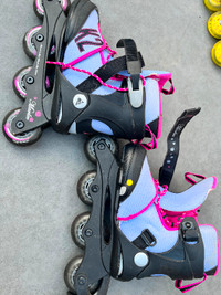 Kids rollerblades resizable