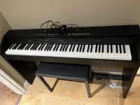 Casio PX760BK 88-Key Digital Piano with Bench