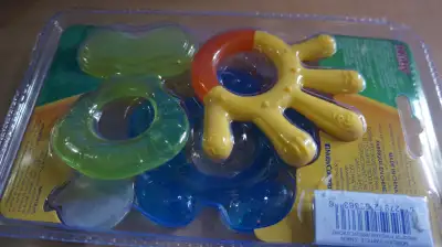 Nuby 3 Step Teether Set. The Teethers are BRAND NEW IN THE PACKAGE.
