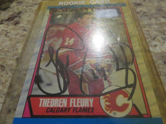 CALGARY FLAMES Cards-Jersey cards, Mullen, Gaudreau, Theo in Arts & Collectibles in Calgary - Image 4